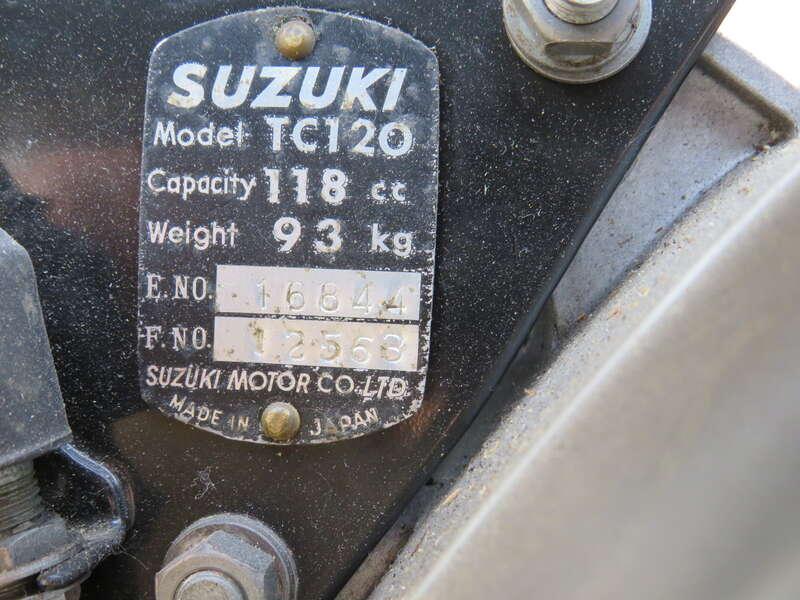 1970 Suzuki TC120