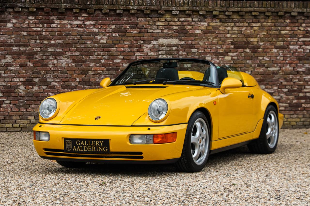 1993 Porsche 964 Speedster Small Body &ldquo;49.000 kms - Speedgelb&rdquo;
