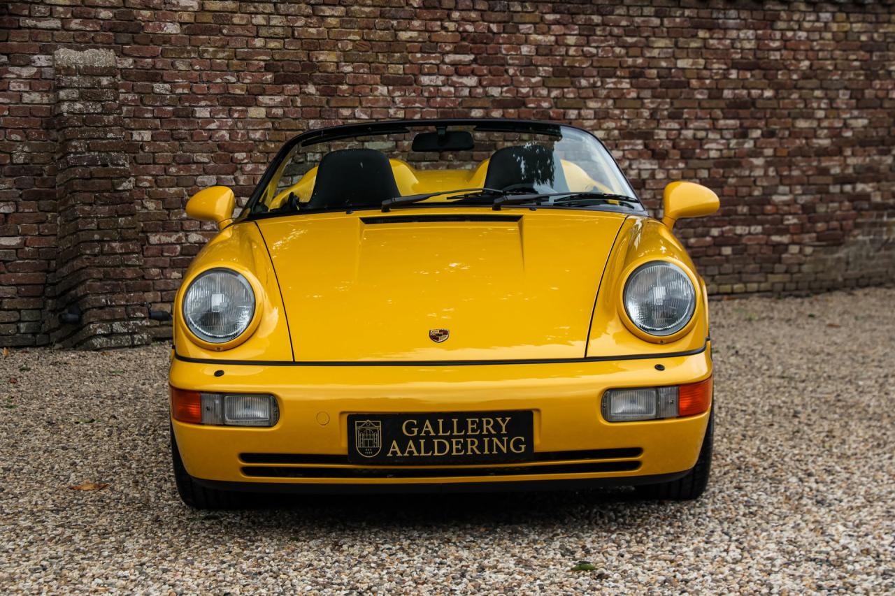 1993 Porsche 964 Speedster Small Body &ldquo;49.000 kms - Speedgelb&rdquo;