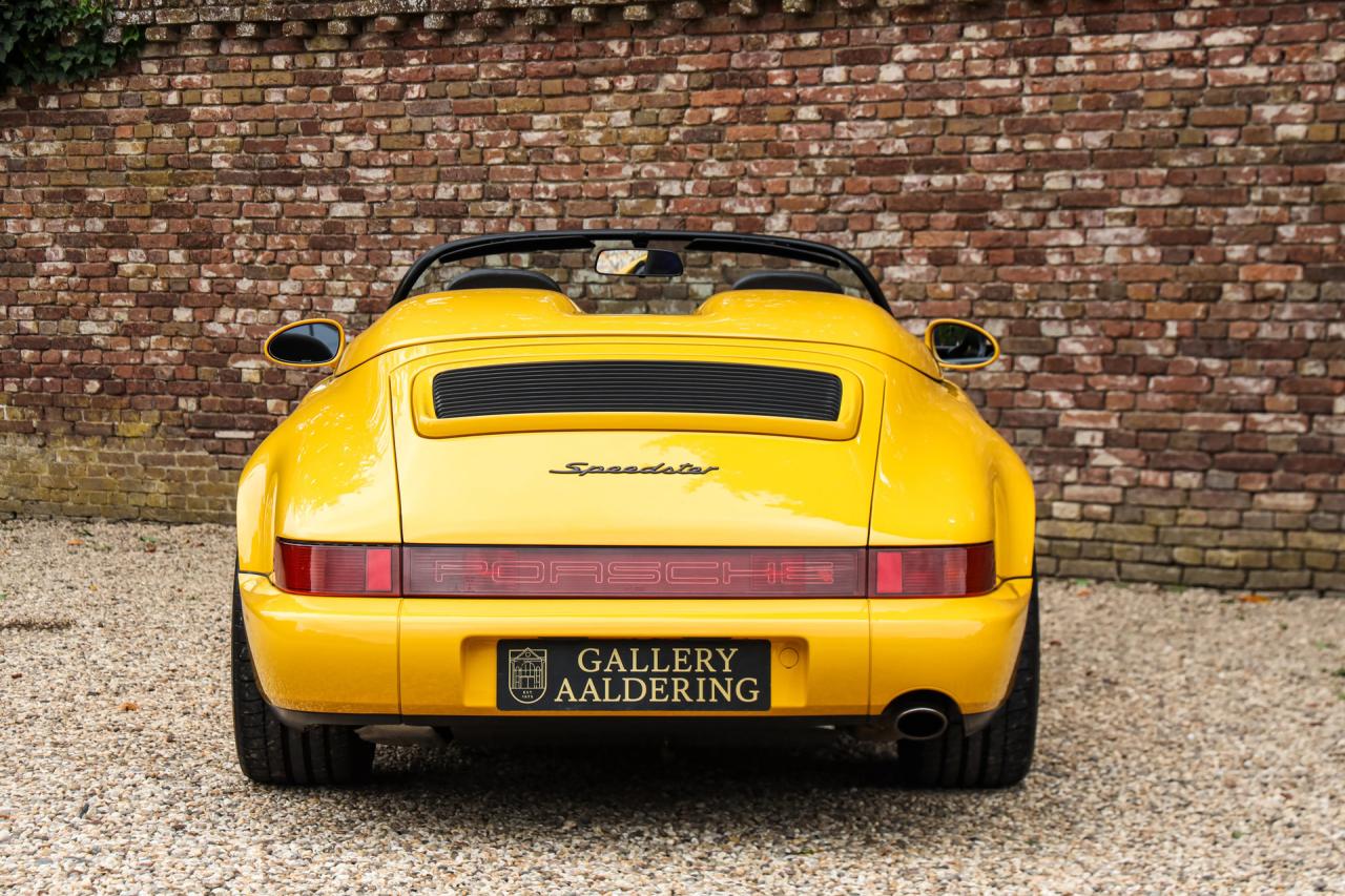 1993 Porsche 964 Speedster Small Body &ldquo;49.000 kms - Speedgelb&rdquo;