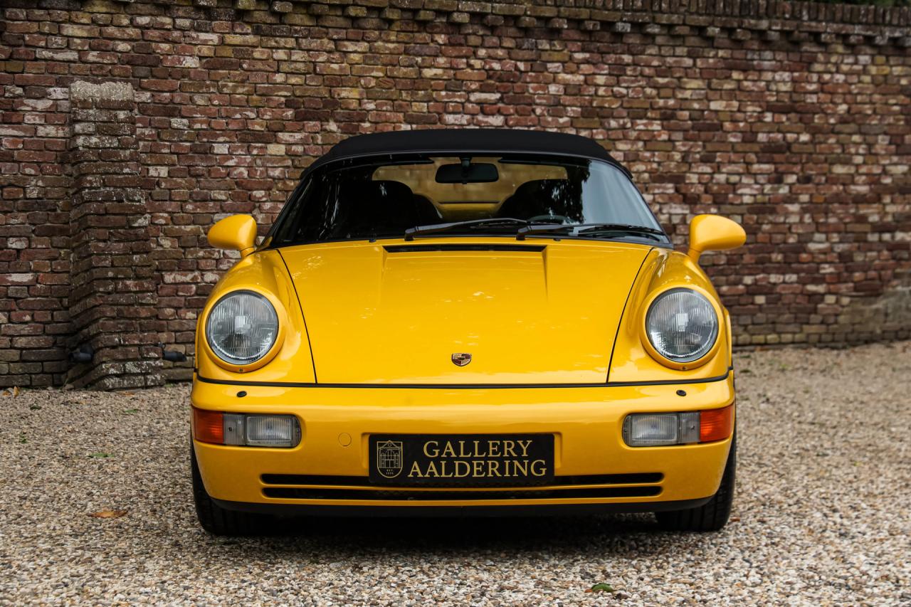 1993 Porsche 964 Speedster Small Body &ldquo;49.000 kms - Speedgelb&rdquo;