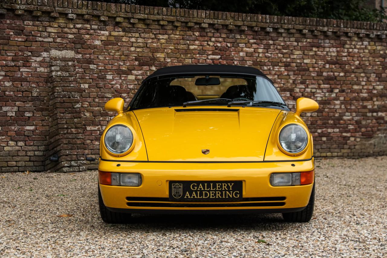 1993 Porsche 964 Speedster Small Body &ldquo;49.000 kms - Speedgelb&rdquo;