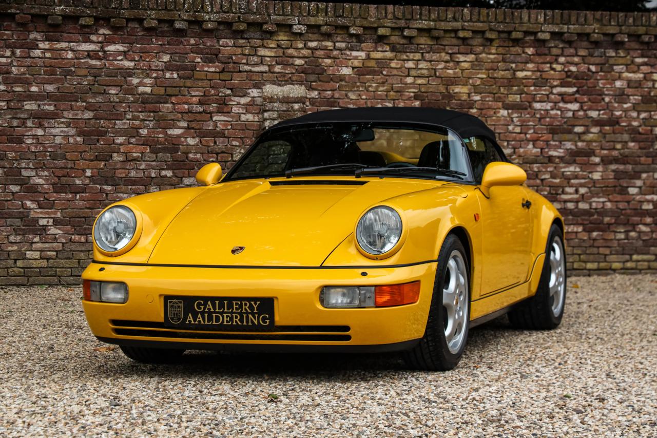 1993 Porsche 964 Speedster Small Body &ldquo;49.000 kms - Speedgelb&rdquo;