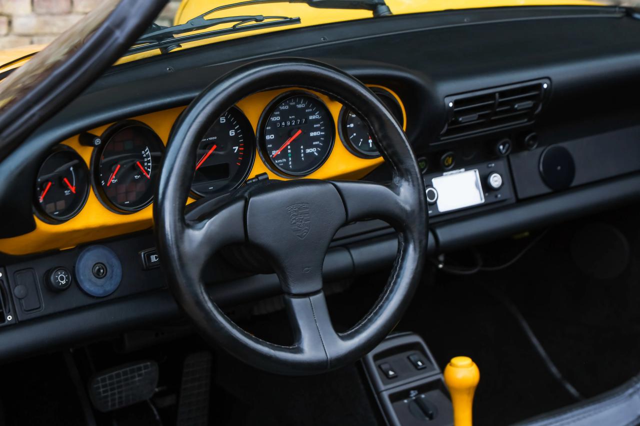 1993 Porsche 964 Speedster Small Body &ldquo;49.000 kms - Speedgelb&rdquo;
