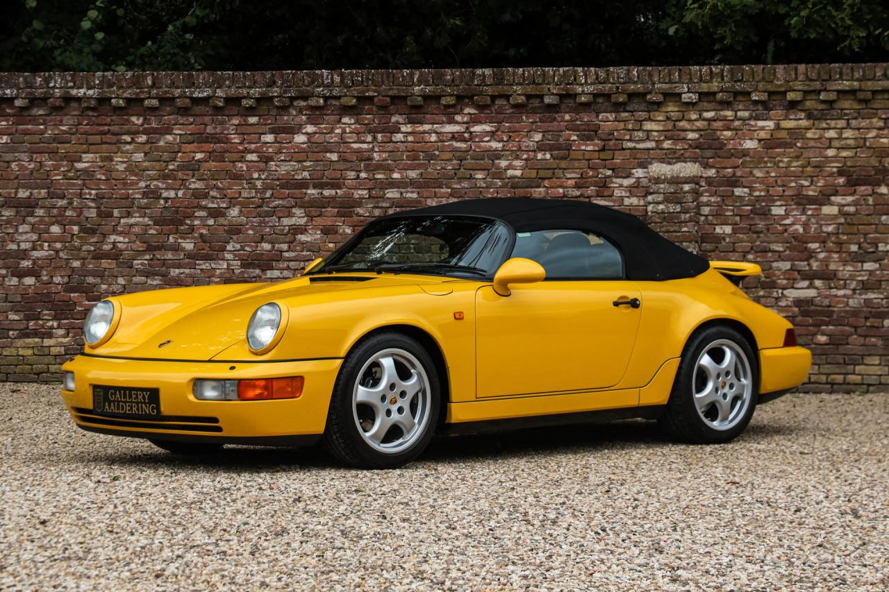 1993 Porsche 964 Speedster Small Body &ldquo;49.000 kms - Speedgelb&rdquo;