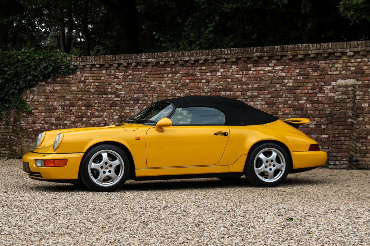 1993 Porsche 964 Speedster Small Body &ldquo;49.000 kms - Speedgelb&rdquo;