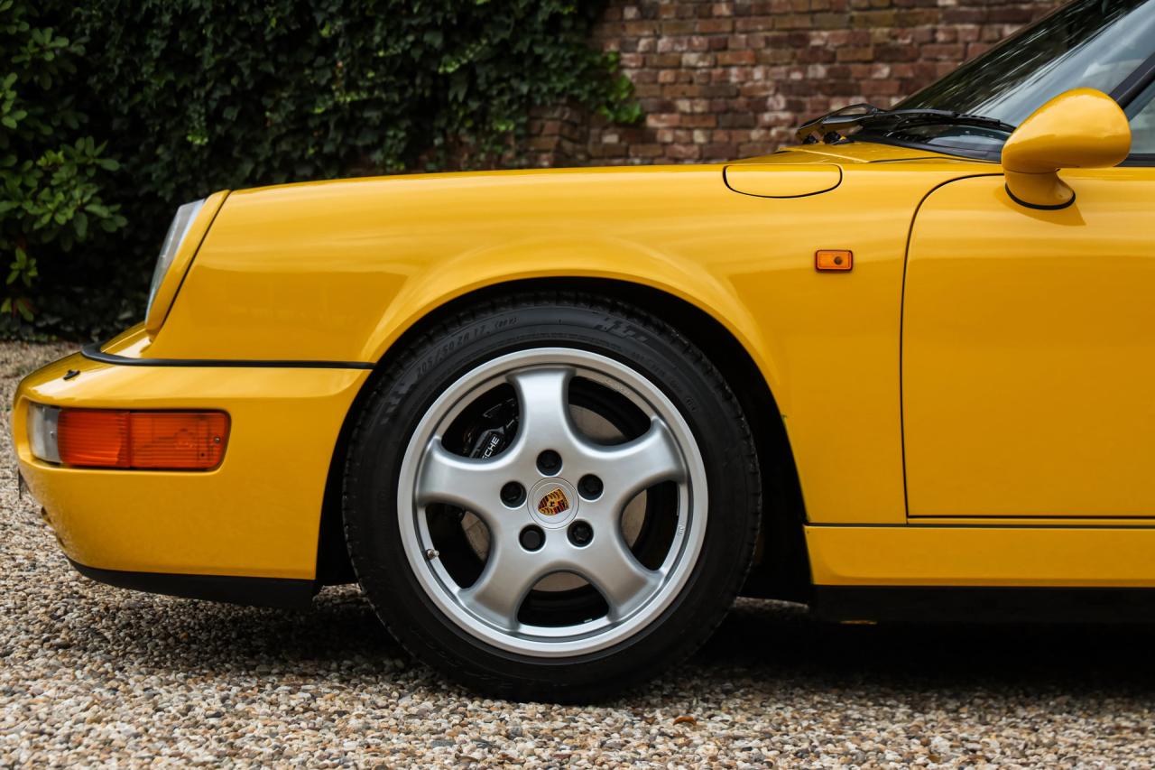 1993 Porsche 964 Speedster Small Body &ldquo;49.000 kms - Speedgelb&rdquo;