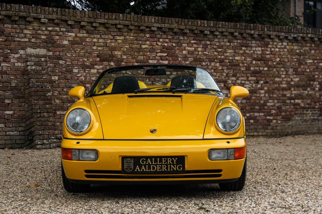 1993 Porsche 964 Speedster Small Body &ldquo;49.000 kms - Speedgelb&rdquo;