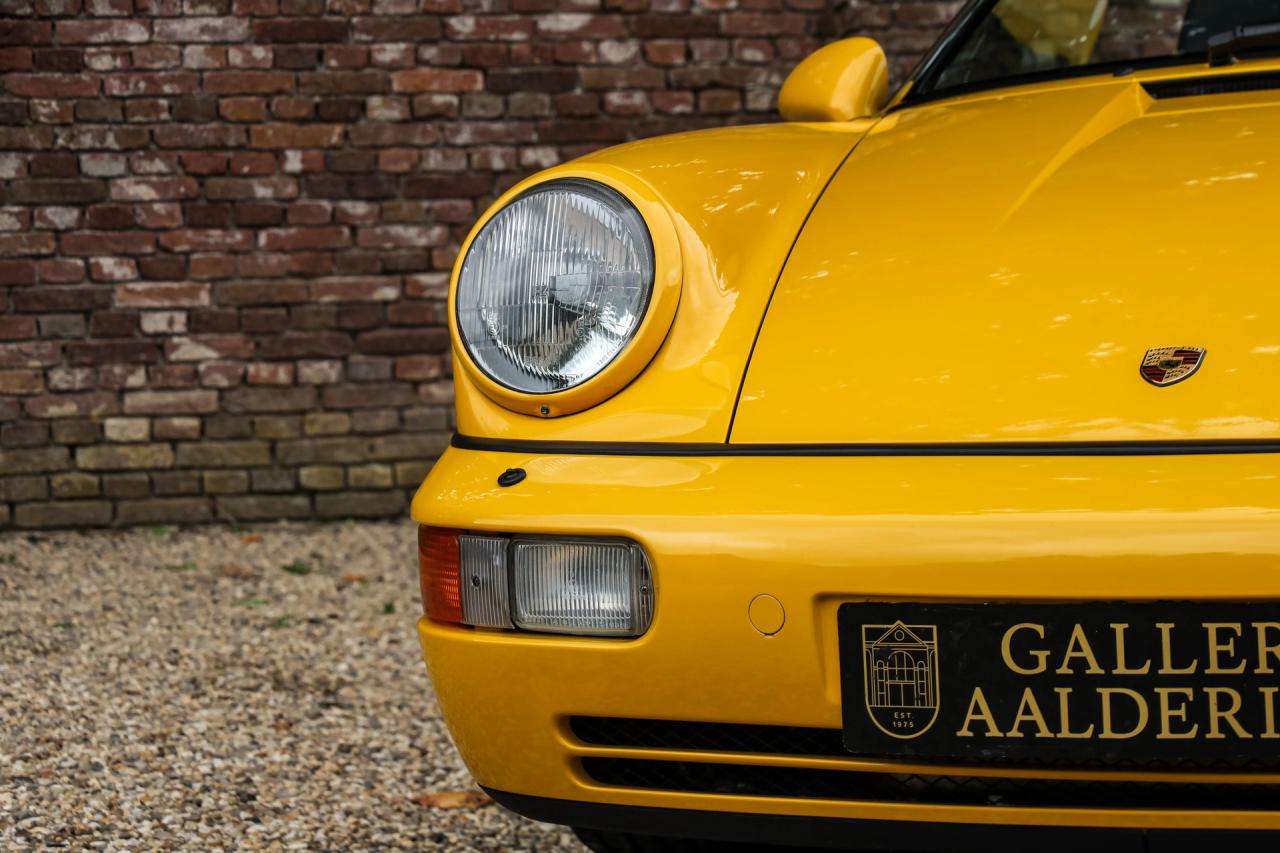 1993 Porsche 964 Speedster Small Body &ldquo;49.000 kms - Speedgelb&rdquo;