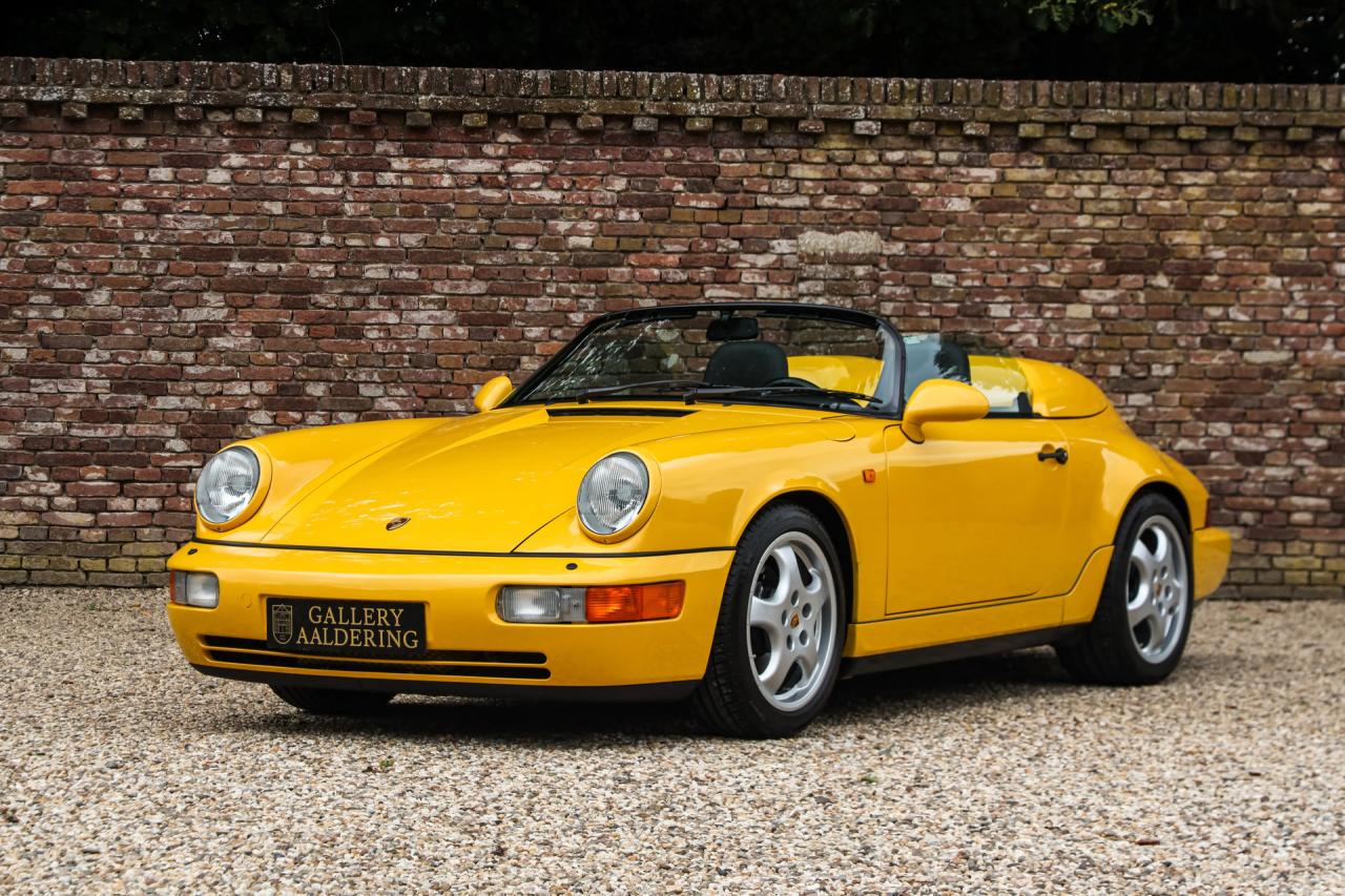 1993 Porsche 964 Speedster Small Body &ldquo;49.000 kms - Speedgelb&rdquo;