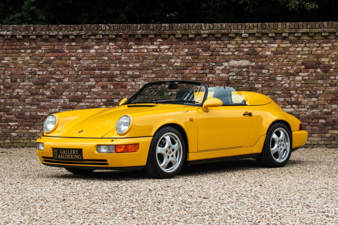 1993 Porsche 964 Speedster Small Body &ldquo;49.000 kms - Speedgelb&rdquo;
