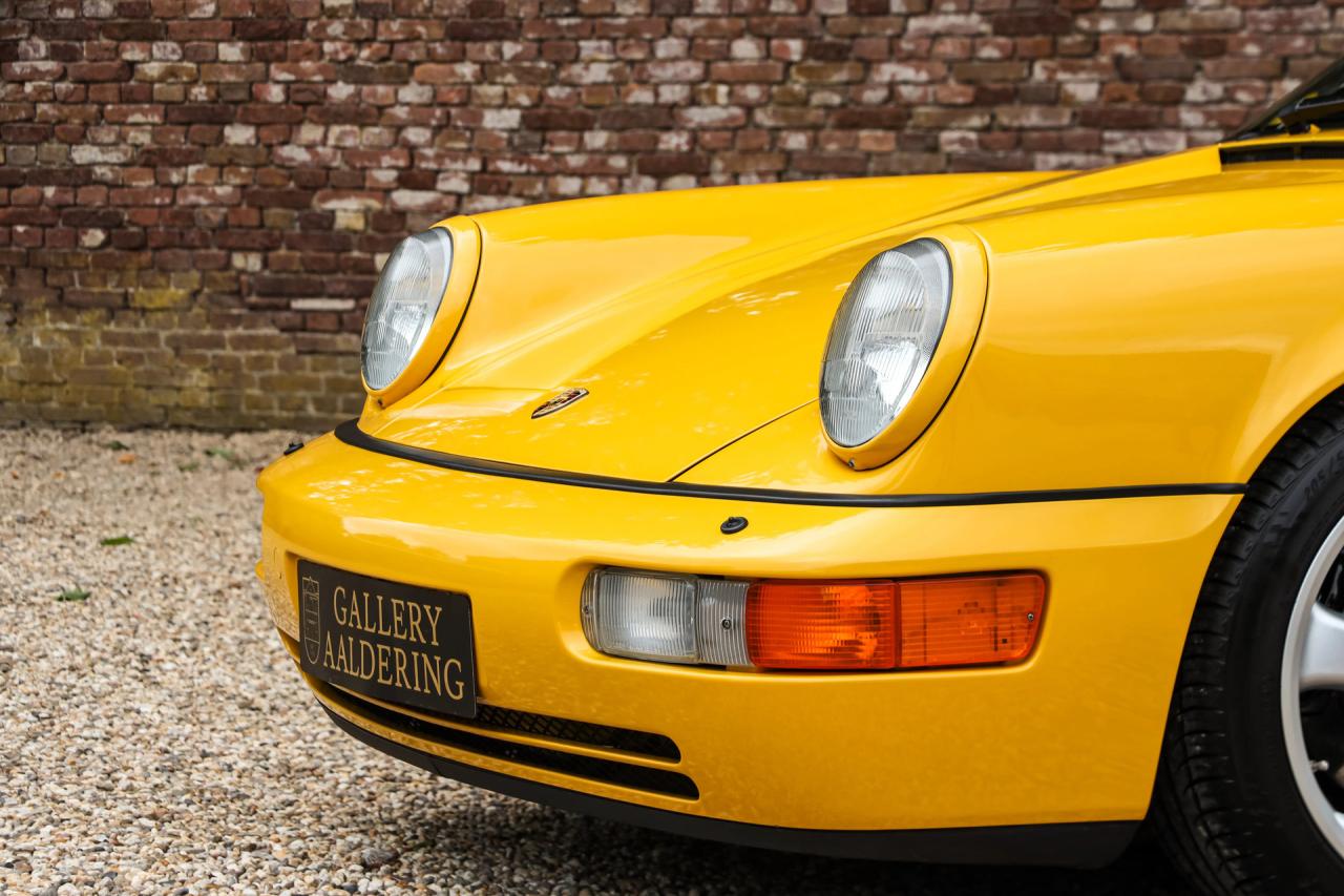 1993 Porsche 964 Speedster Small Body &ldquo;49.000 kms - Speedgelb&rdquo;