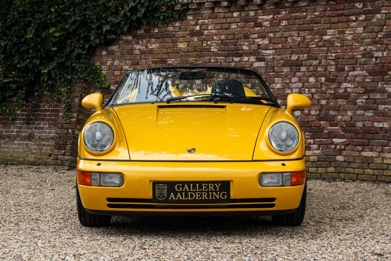 1993 Porsche 964 Speedster Small Body &ldquo;49.000 kms - Speedgelb&rdquo;