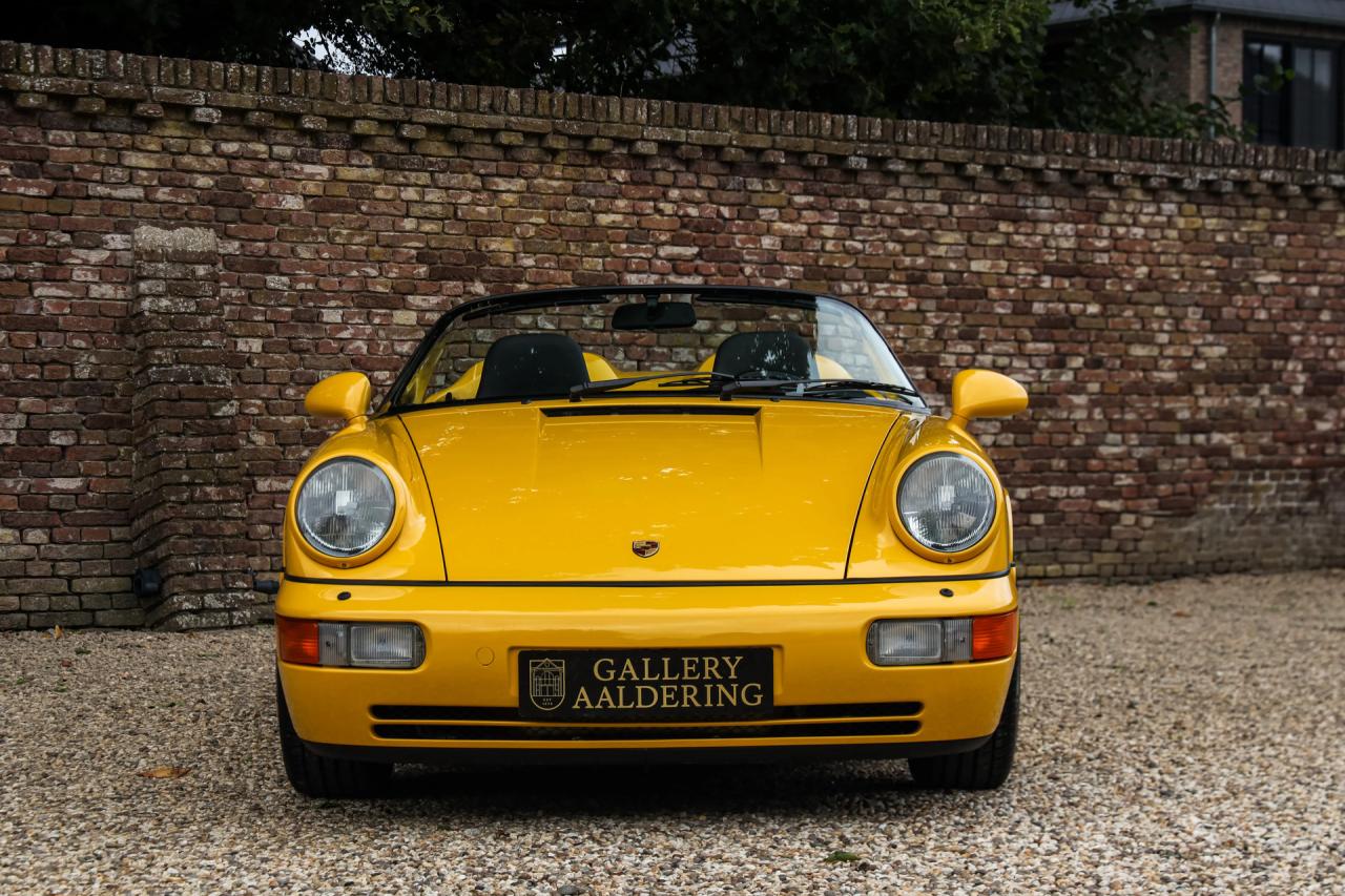 1993 Porsche 964 Speedster Small Body &ldquo;49.000 kms - Speedgelb&rdquo;