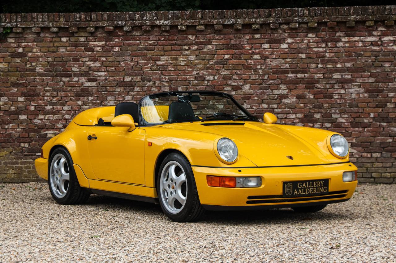 1993 Porsche 964 Speedster Small Body &ldquo;49.000 kms - Speedgelb&rdquo;