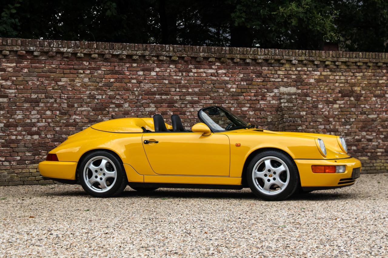 1993 Porsche 964 Speedster Small Body &ldquo;49.000 kms - Speedgelb&rdquo;