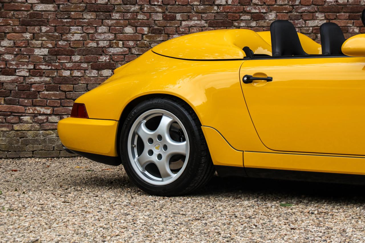 1993 Porsche 964 Speedster Small Body &ldquo;49.000 kms - Speedgelb&rdquo;