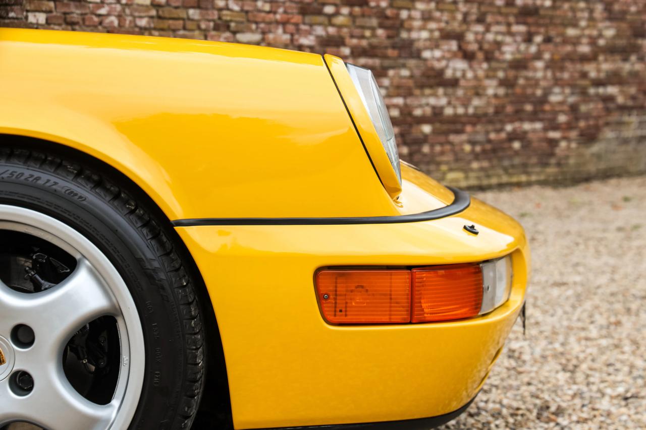 1993 Porsche 964 Speedster Small Body &ldquo;49.000 kms - Speedgelb&rdquo;