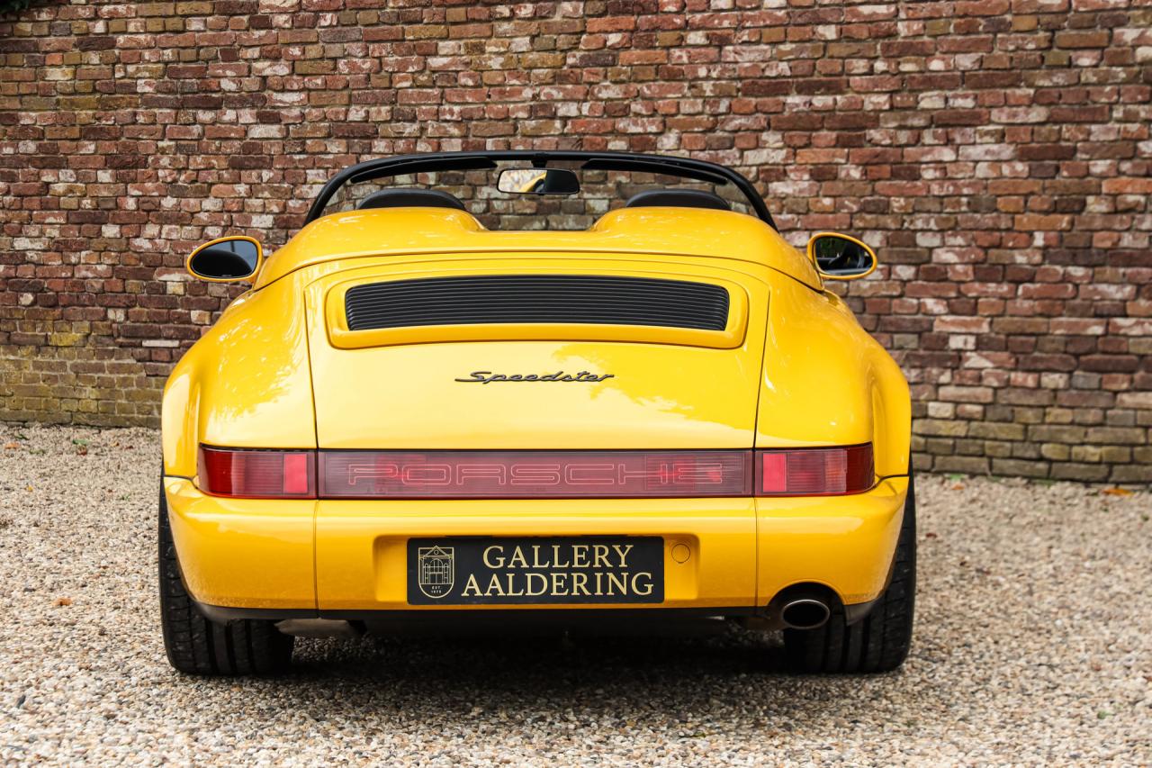 1993 Porsche 964 Speedster Small Body &ldquo;49.000 kms - Speedgelb&rdquo;