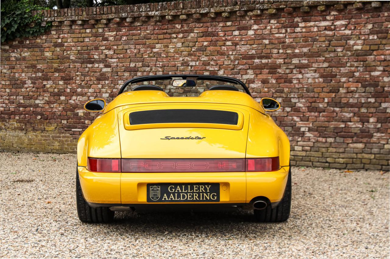 1993 Porsche 964 Speedster Small Body &ldquo;49.000 kms - Speedgelb&rdquo;