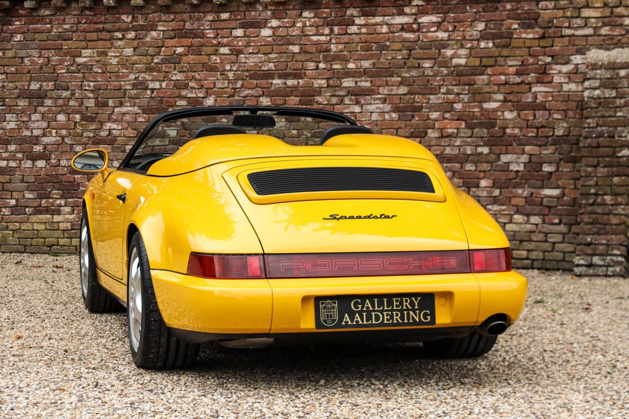 1993 Porsche 964 Speedster Small Body &ldquo;49.000 kms - Speedgelb&rdquo;