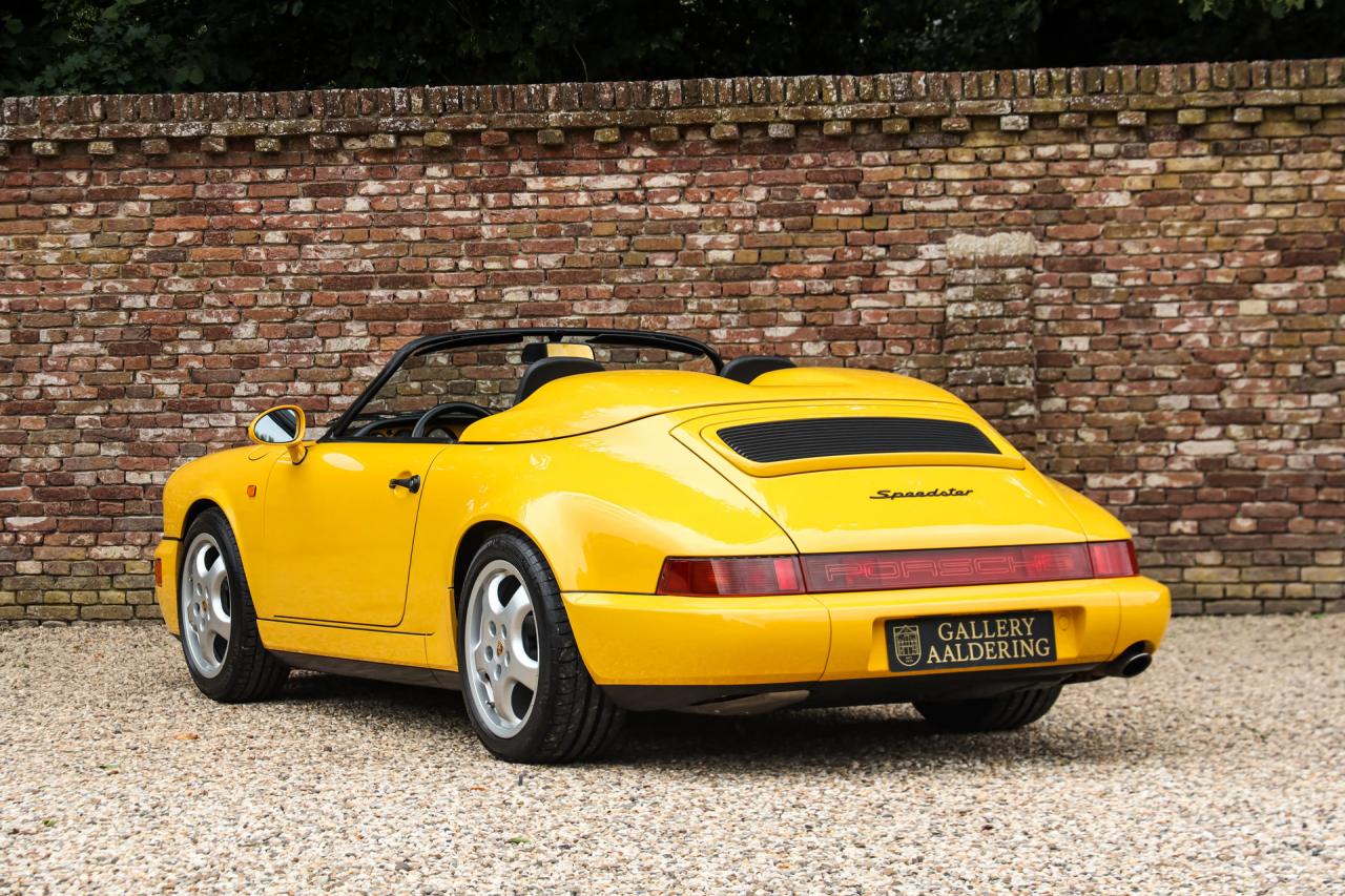 1993 Porsche 964 Speedster Small Body &ldquo;49.000 kms - Speedgelb&rdquo;