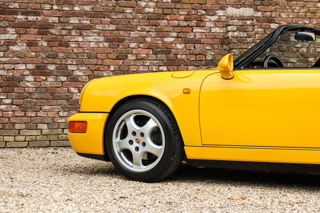 1993 Porsche 964 Speedster Small Body &ldquo;49.000 kms - Speedgelb&rdquo;