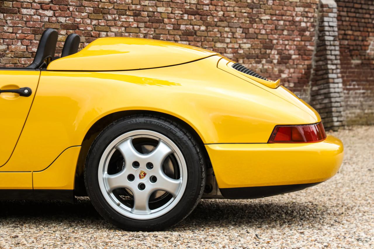 1993 Porsche 964 Speedster Small Body &ldquo;49.000 kms - Speedgelb&rdquo;
