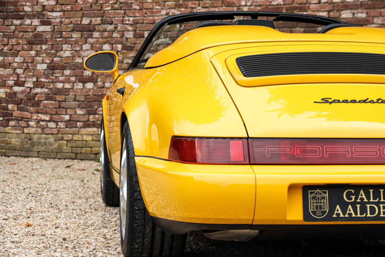 1993 Porsche 964 Speedster Small Body &ldquo;49.000 kms - Speedgelb&rdquo;