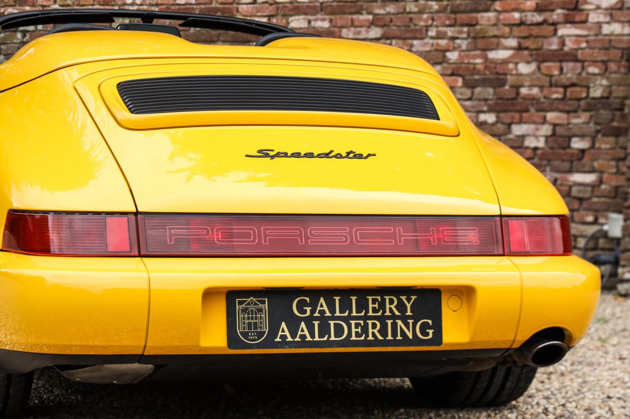 1993 Porsche 964 Speedster Small Body &ldquo;49.000 kms - Speedgelb&rdquo;