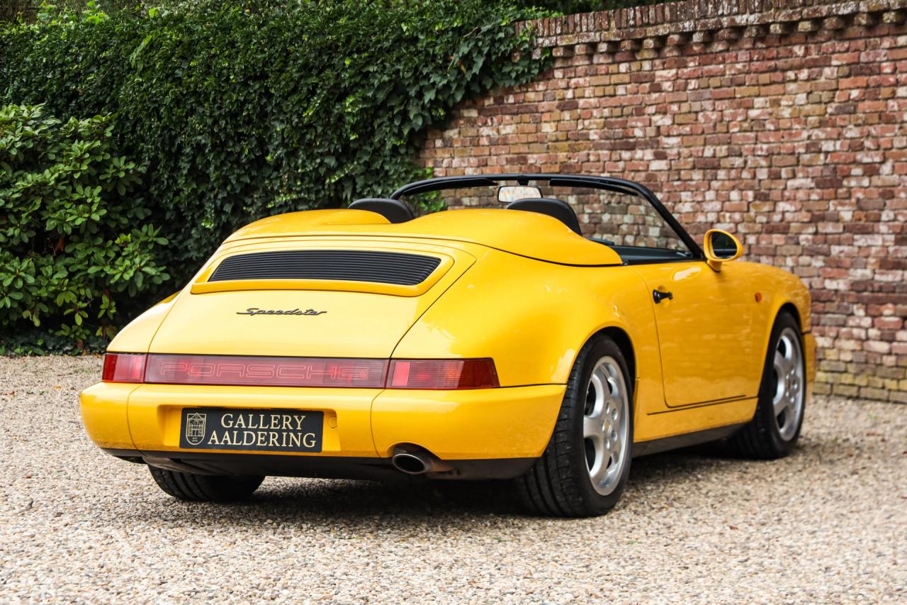 1993 Porsche 964 Speedster Small Body &ldquo;49.000 kms - Speedgelb&rdquo;