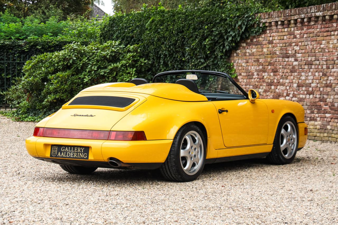 1993 Porsche 964 Speedster Small Body &ldquo;49.000 kms - Speedgelb&rdquo;