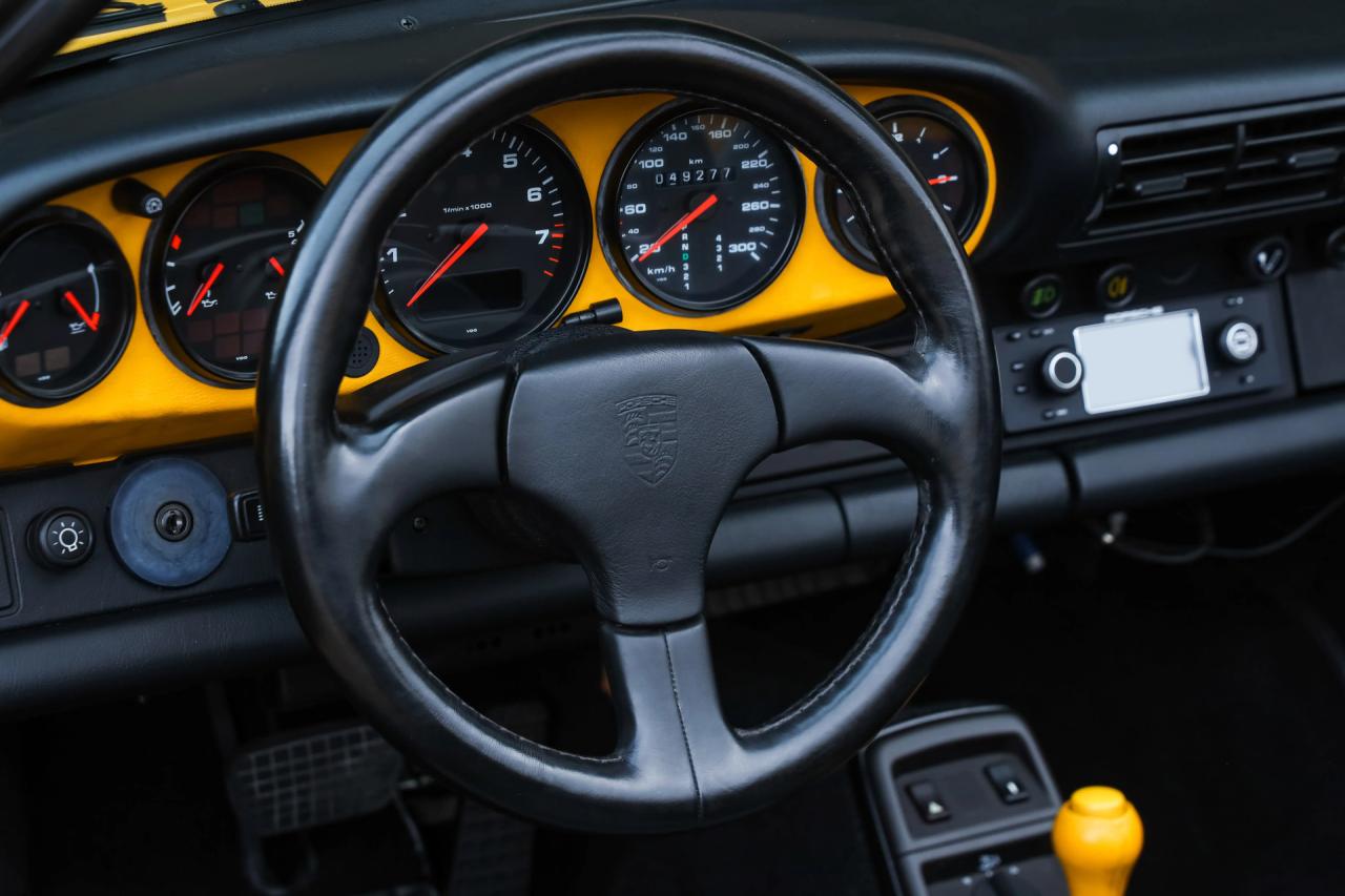 1993 Porsche 964 Speedster Small Body &ldquo;49.000 kms - Speedgelb&rdquo;