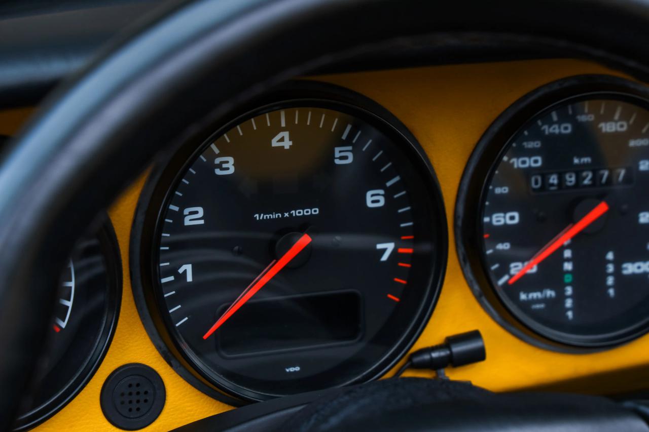 1993 Porsche 964 Speedster Small Body &ldquo;49.000 kms - Speedgelb&rdquo;