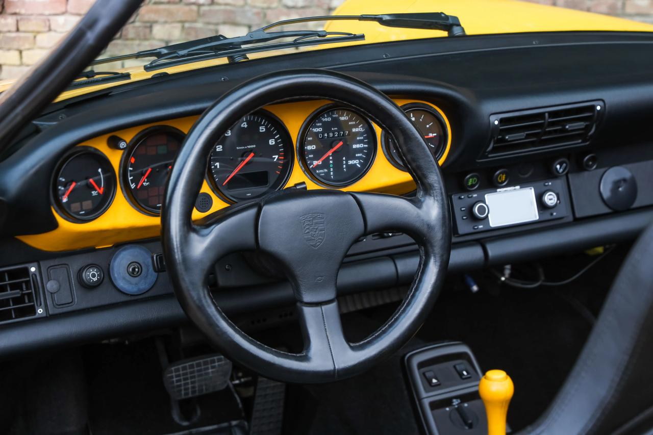 1993 Porsche 964 Speedster Small Body &ldquo;49.000 kms - Speedgelb&rdquo;