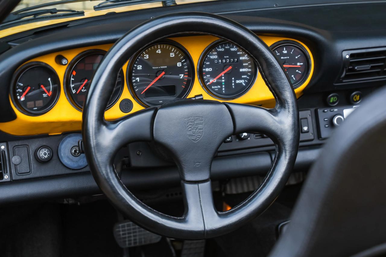1993 Porsche 964 Speedster Small Body &ldquo;49.000 kms - Speedgelb&rdquo;