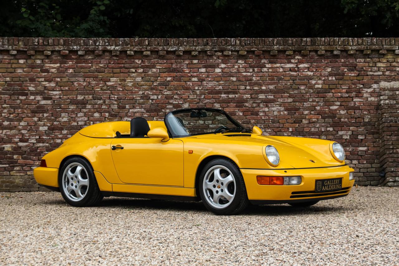 1993 Porsche 964 Speedster Small Body &ldquo;49.000 kms - Speedgelb&rdquo;