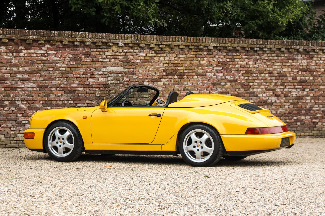 1993 Porsche 964 Speedster Small Body &ldquo;49.000 kms - Speedgelb&rdquo;