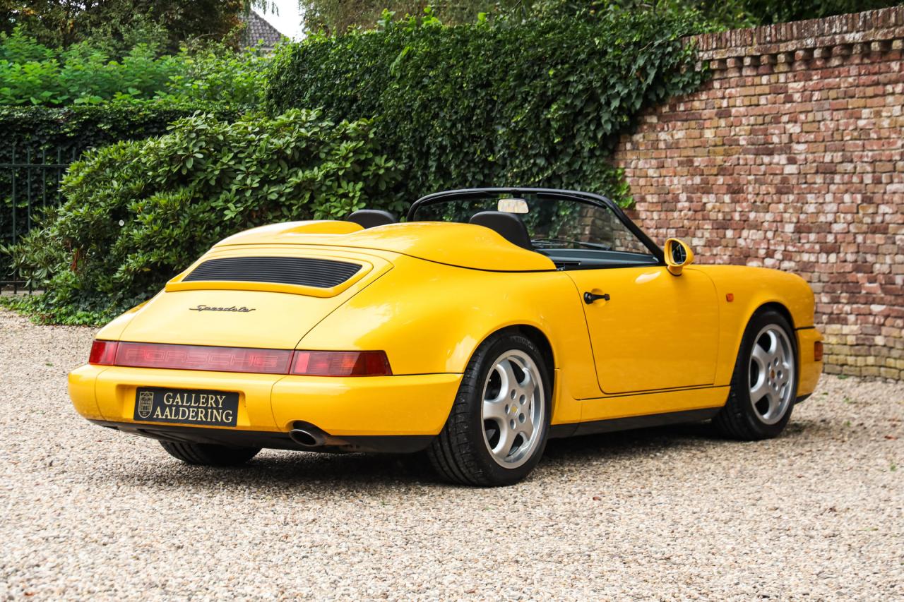 1993 Porsche 964 Speedster Small Body &ldquo;49.000 kms - Speedgelb&rdquo;