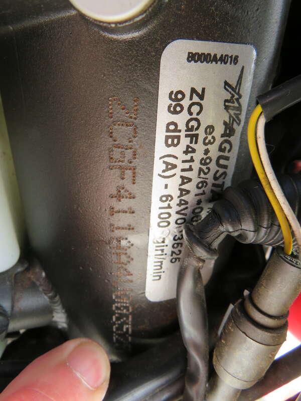 2006 MV Agusta 750 BRUTALE E3