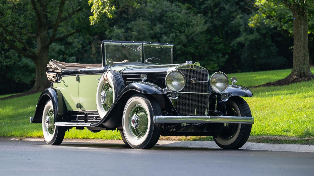 1930 Cadillac V-16 Series 452 All-Weather Phaeton by Fleetwood