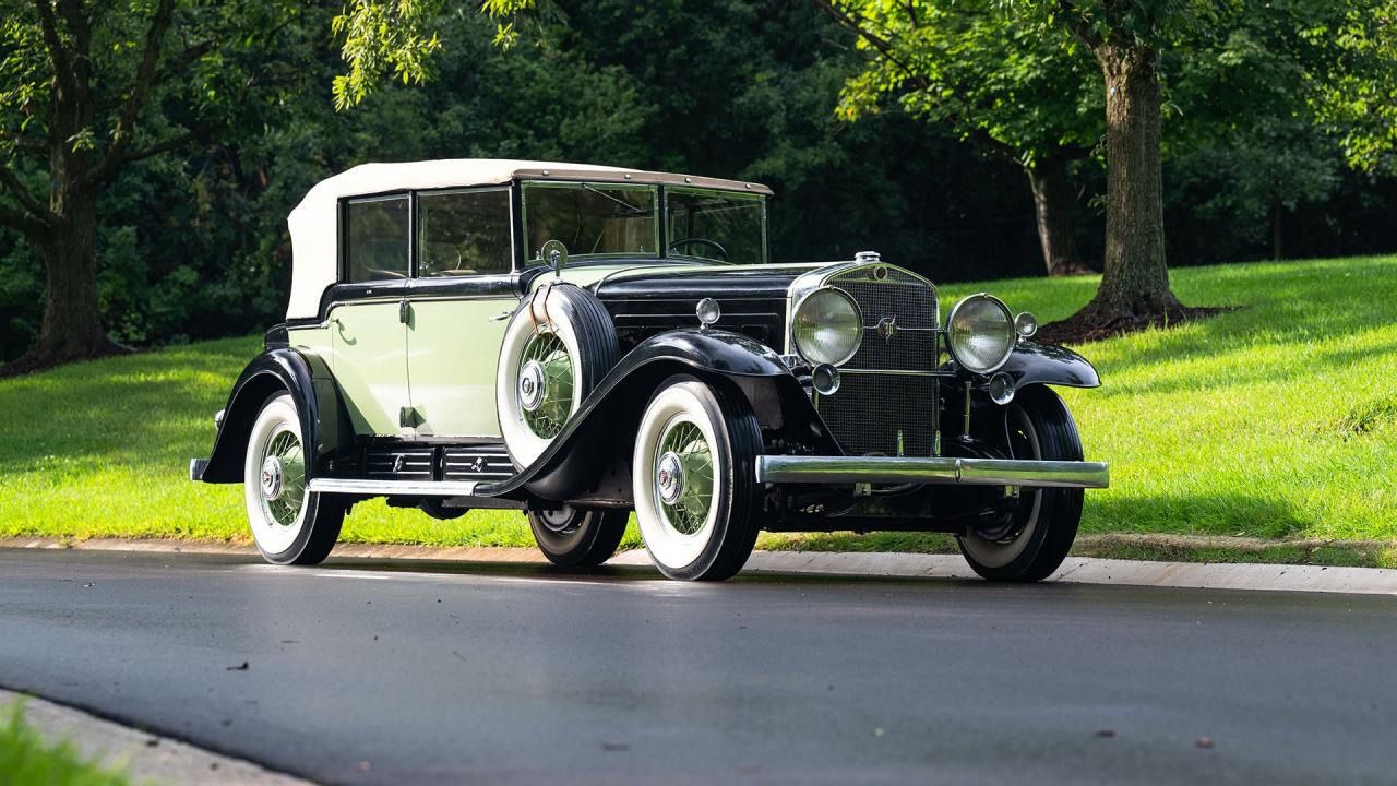 1930 Cadillac V-16 Series 452 All-Weather Phaeton by Fleetwood
