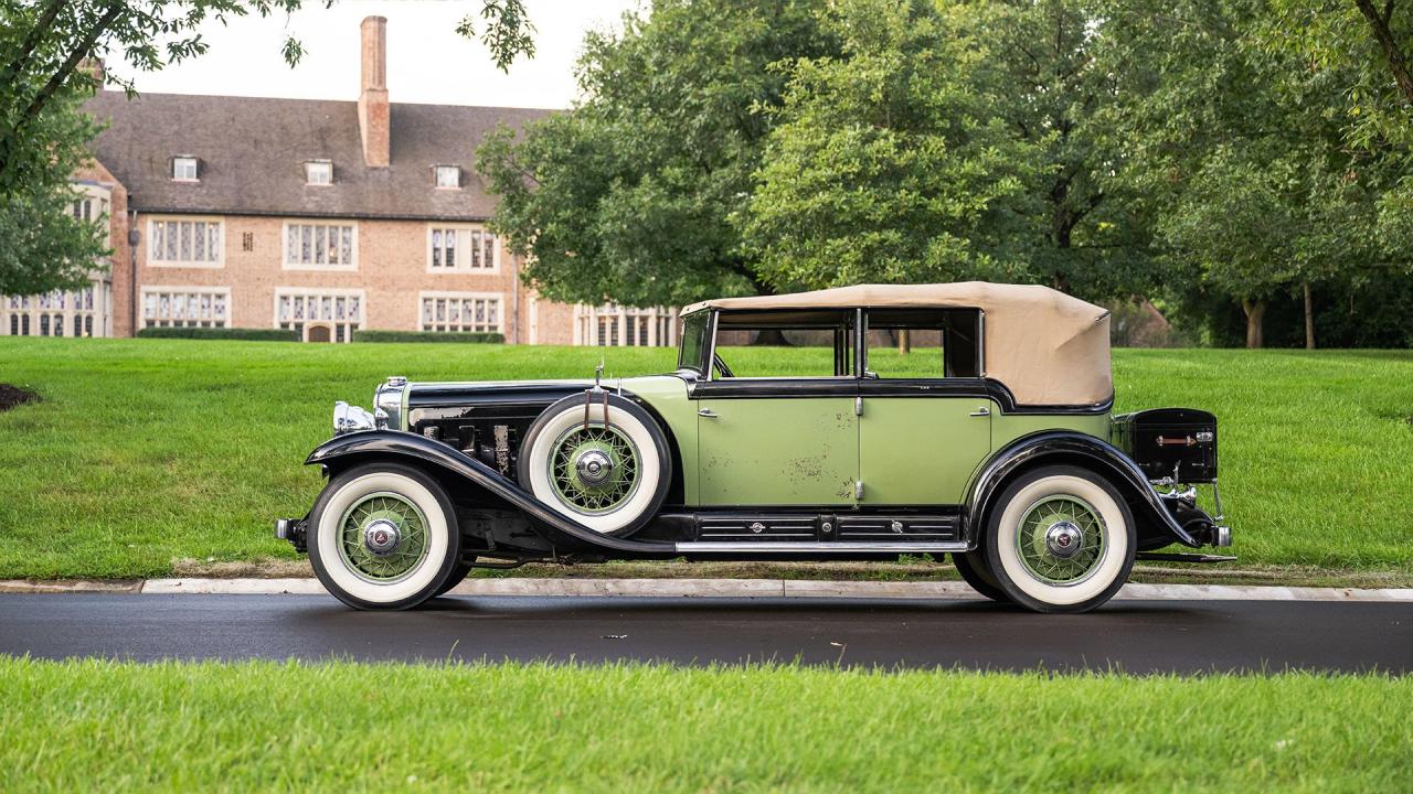 1930 Cadillac V-16 Series 452 All-Weather Phaeton by Fleetwood