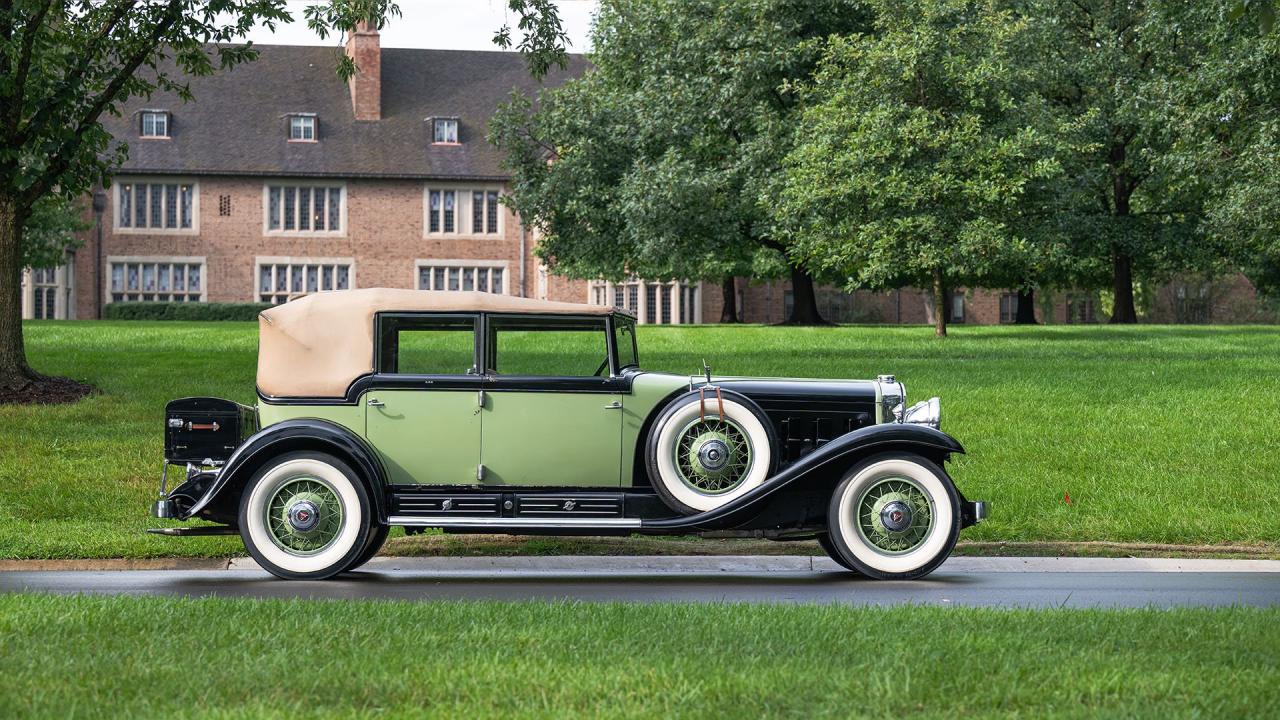 1930 Cadillac V-16 Series 452 All-Weather Phaeton by Fleetwood