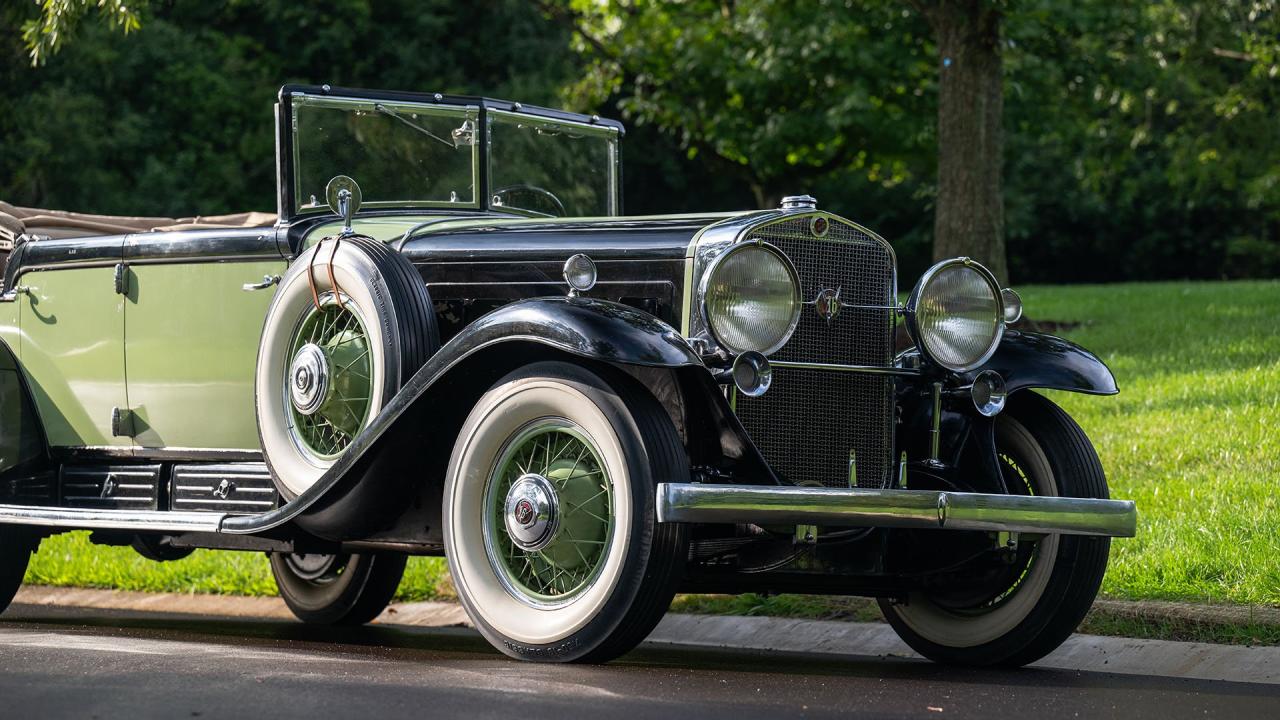 1930 Cadillac V-16 Series 452 All-Weather Phaeton by Fleetwood