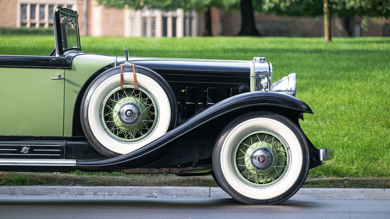 1930 Cadillac V-16 Series 452 All-Weather Phaeton by Fleetwood