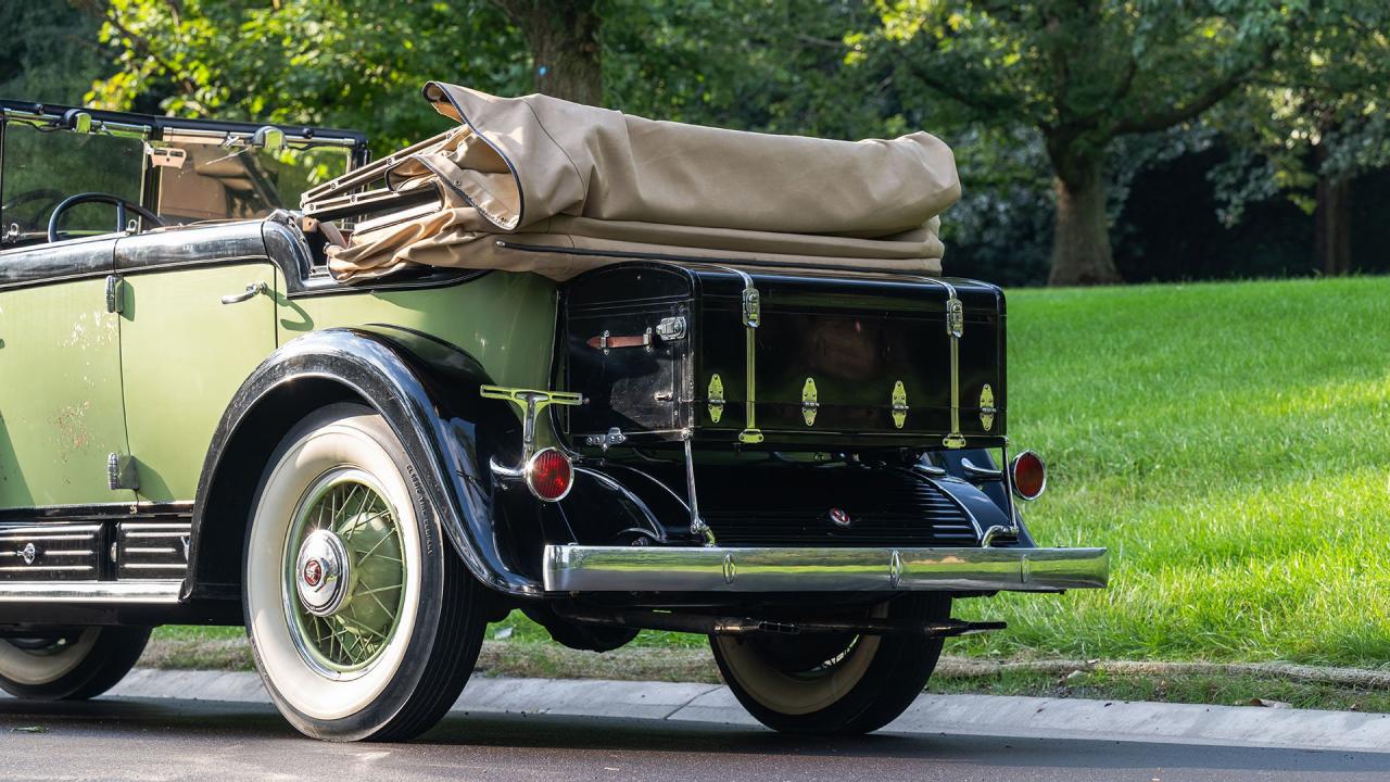 1930 Cadillac V-16 Series 452 All-Weather Phaeton by Fleetwood