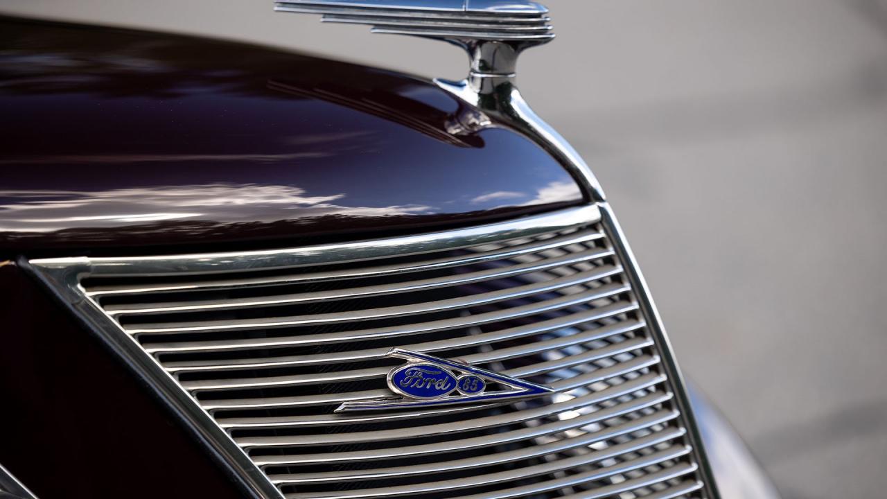 1937 Ford V8 De Luxe Convertible Cabriolet