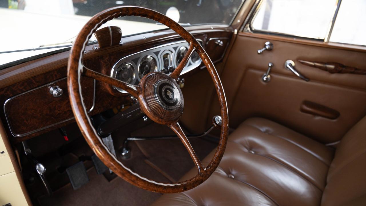 1937 Packard 1501 Super Eight Convertible Victoria