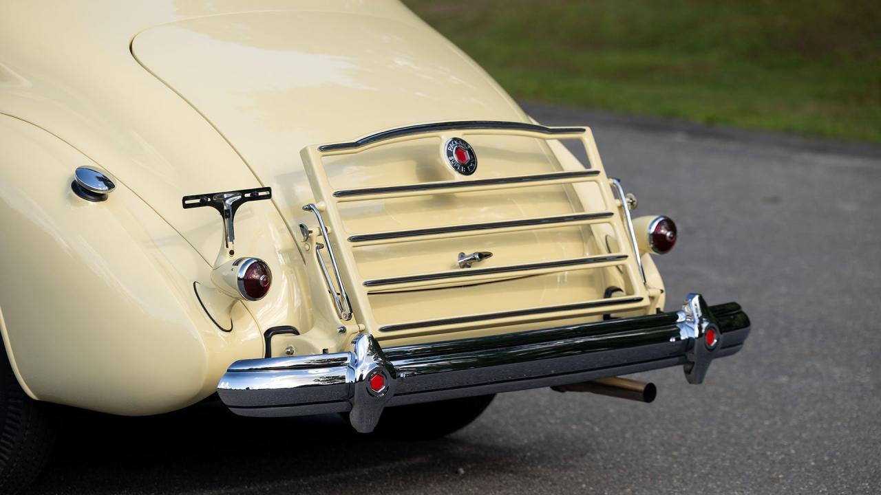 1937 Packard 1501 Super Eight Convertible Victoria